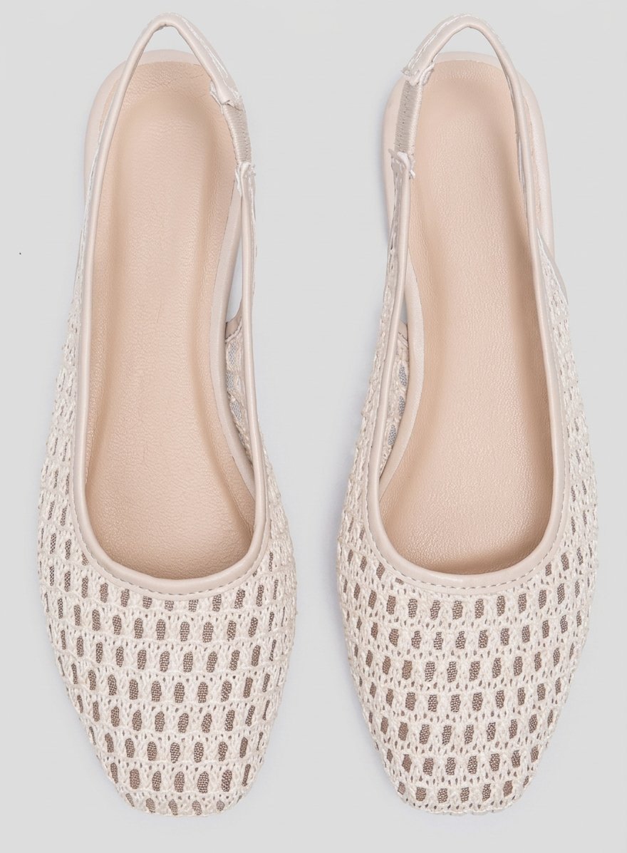 Aero Mesh Slingback Flat