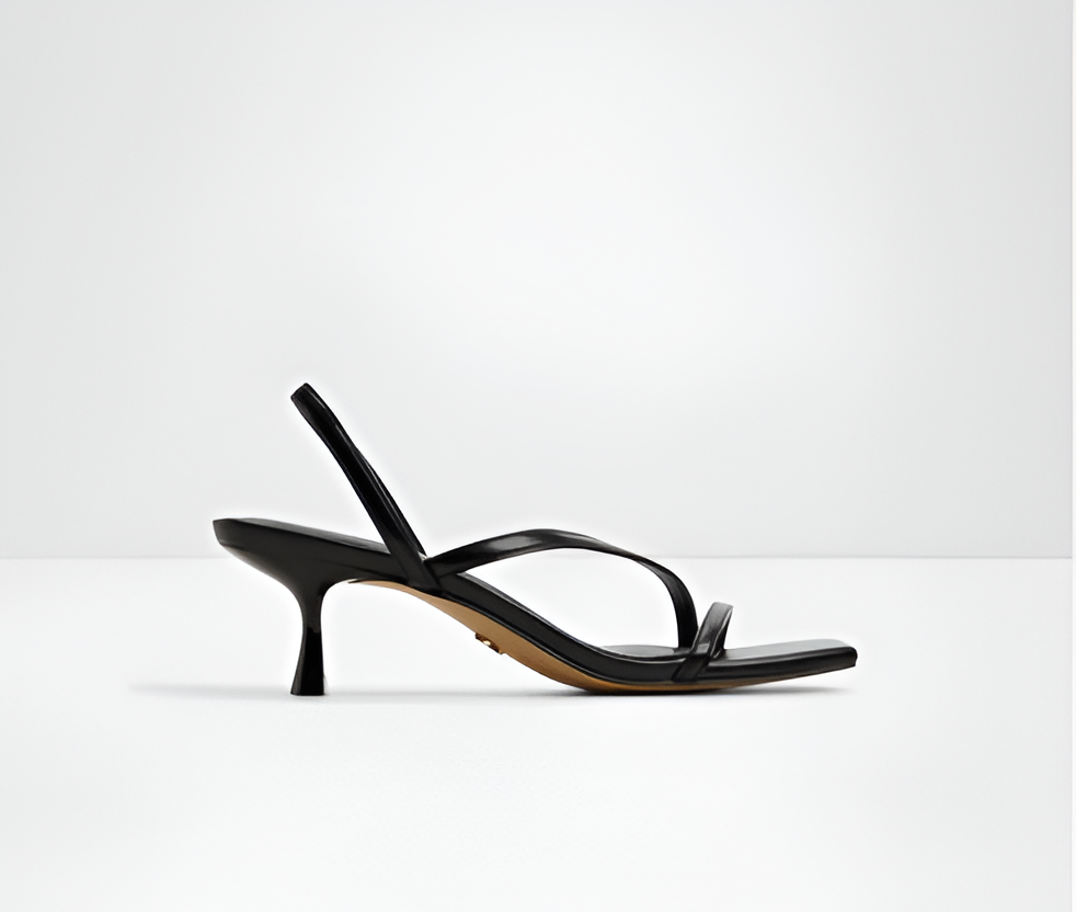 Black Strappy Heels