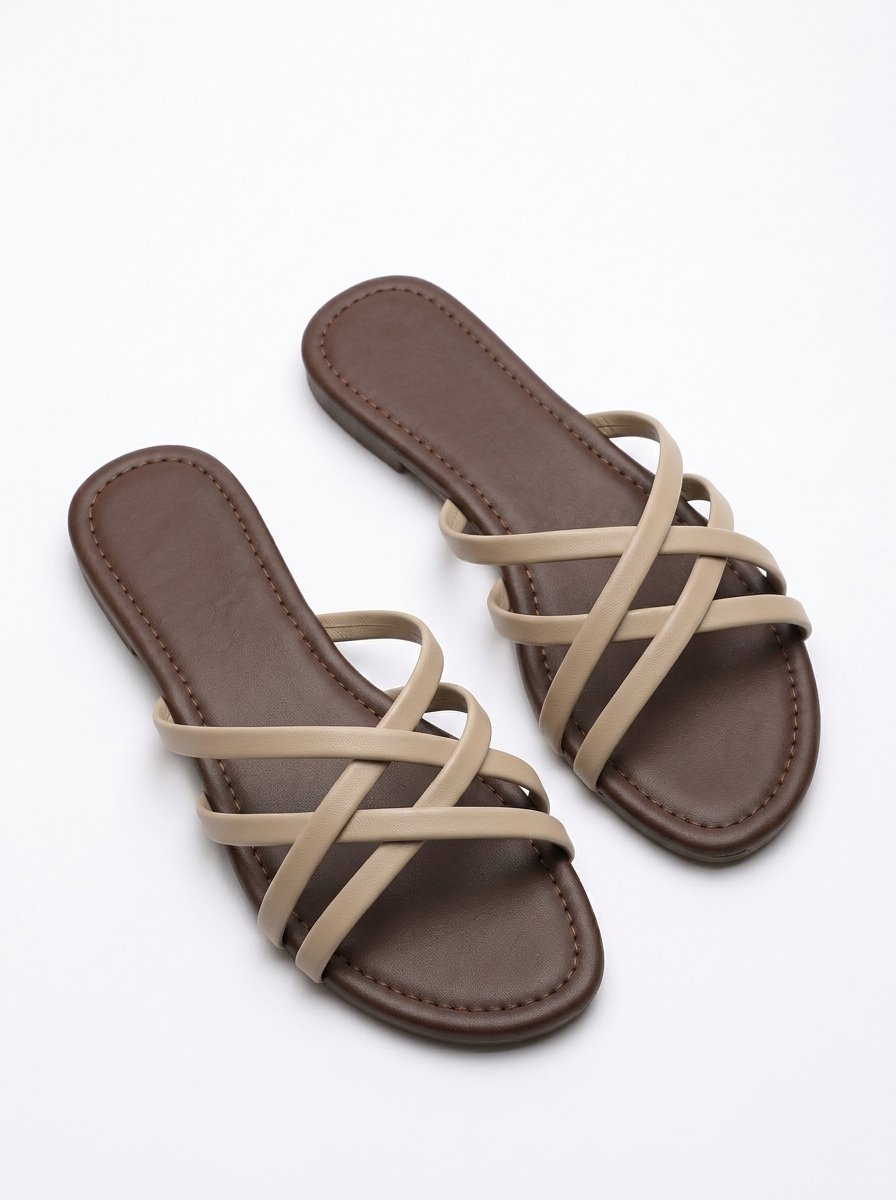 Multi-Strap Flat Sandals