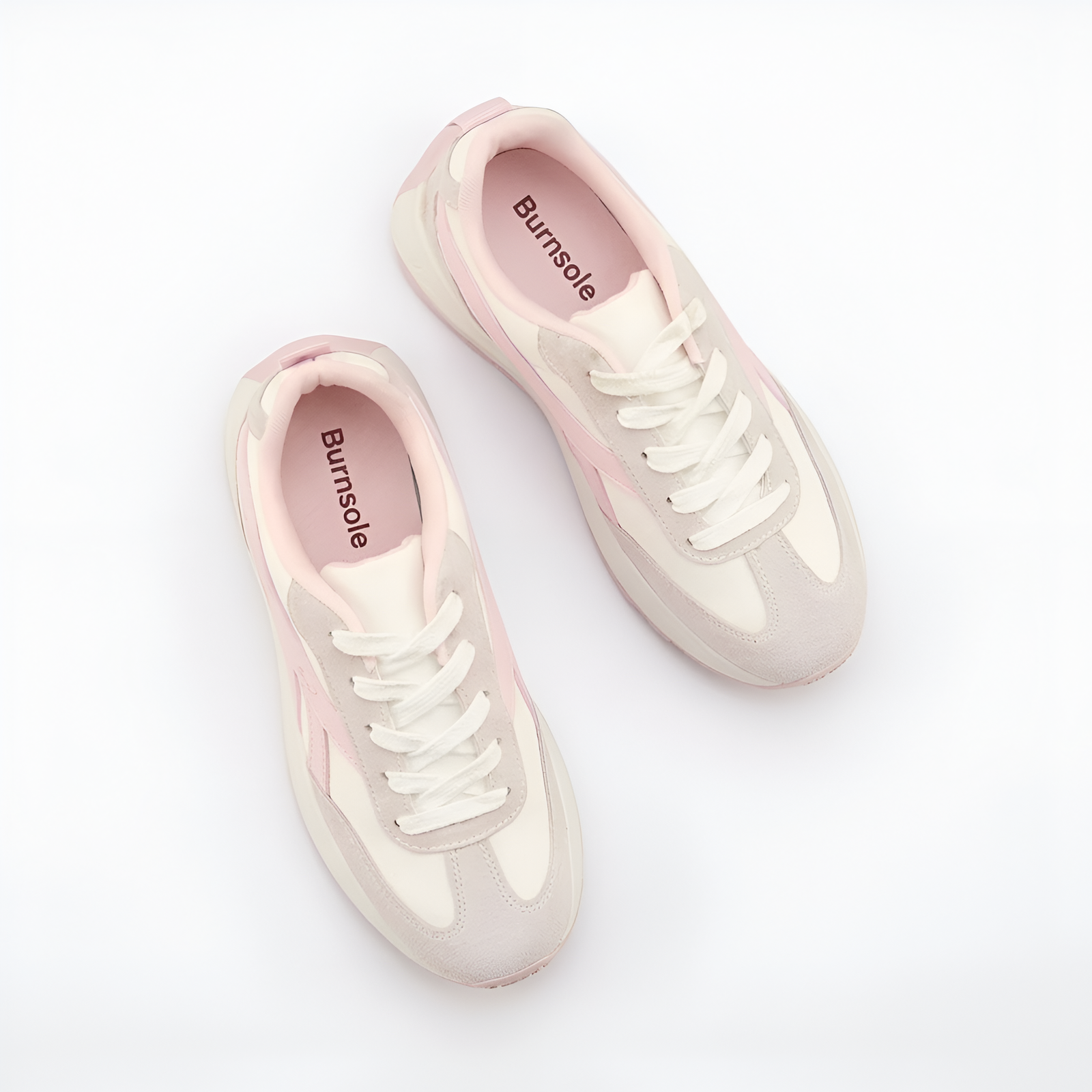 Burnsole Pink Breeze – Everyday Comfort Sneakers